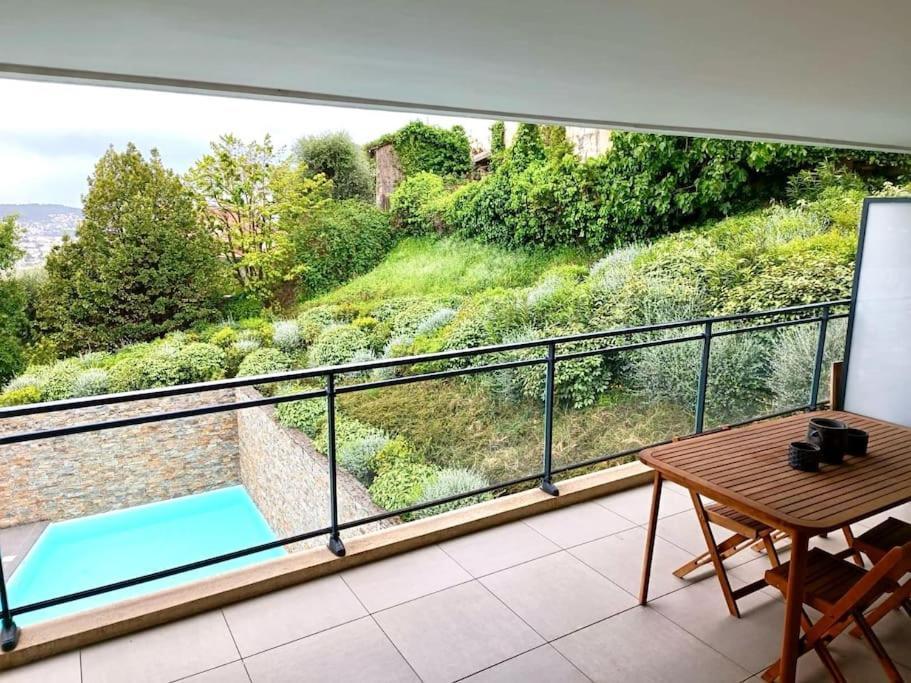 Pessicart - T2 Avec Terrasse - Residence Avec Piscine Ницца Экстерьер фото